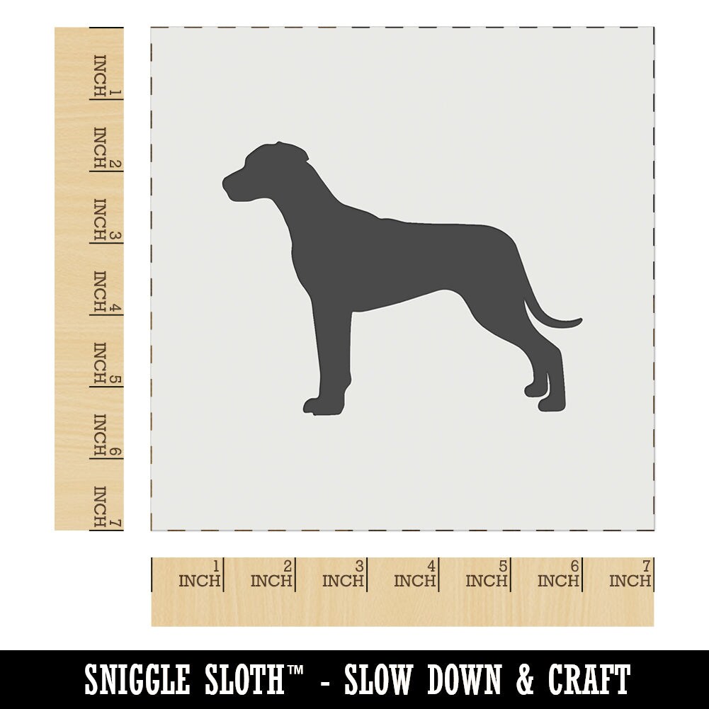 Rhodesian Ridgeback Dog Solid Wall Cookie DIY Craft Reusable Stencil ...
