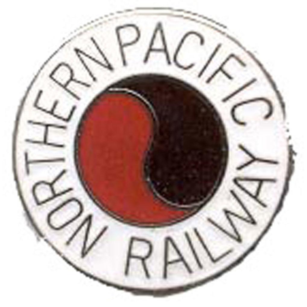 Northern Pacific Railway Pin 1\, image size:1019x1019
