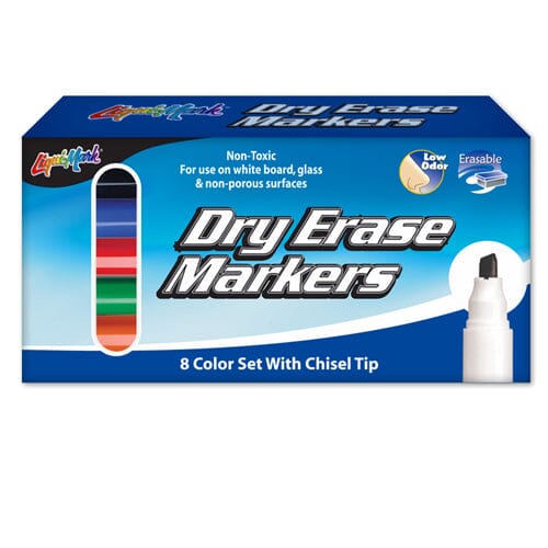 Liqui-Mark  Chisel Tip Dry Erase Marker - USA Made