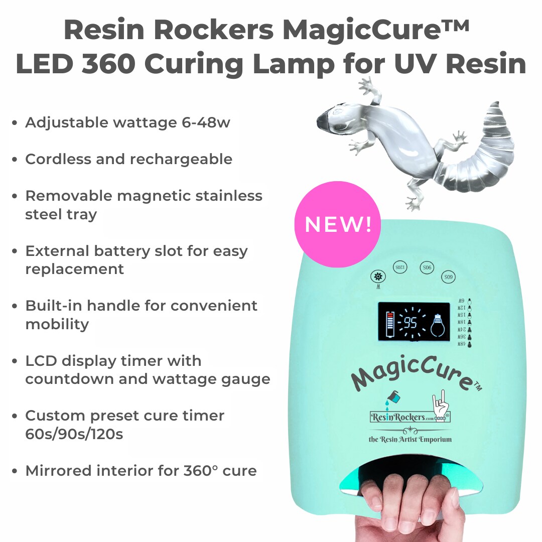 Resin Rockers Beginners Rechargeable Mini LED UV Curing Lamp