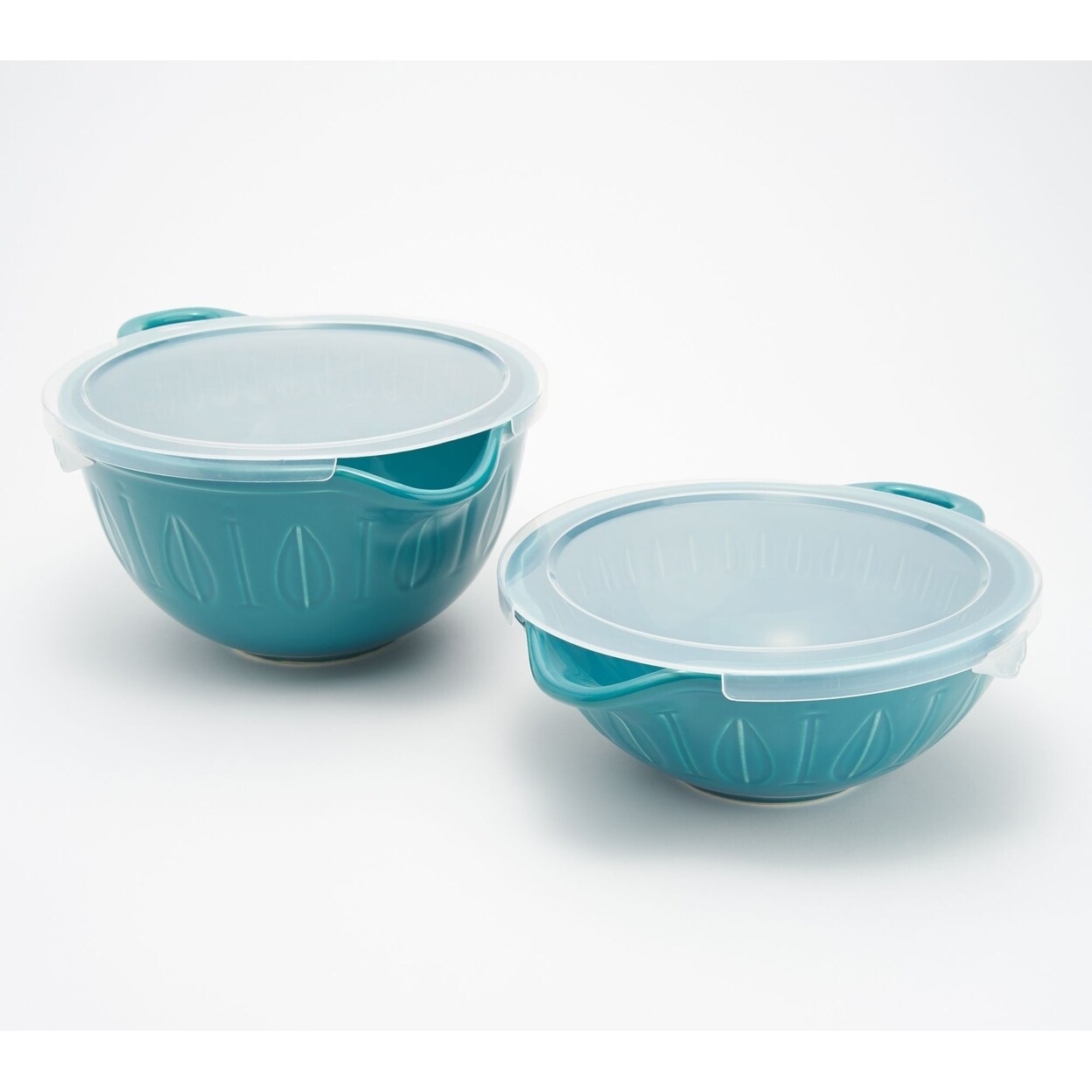 Mad Hungry 2-Piece Lipnloop Mixing Bowl With Lids Model K48001