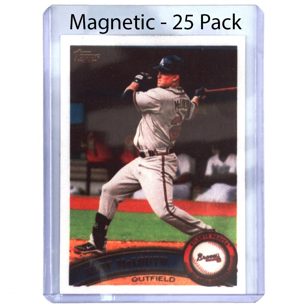 Magnetic Rigid Toploaders - 2 &#xBE;&#x22; x 3 7/8&#x22; - Trading Card Size