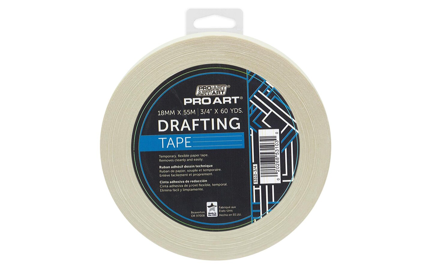 Pro Art Drafting Tape 3/4&#x22;x60yd