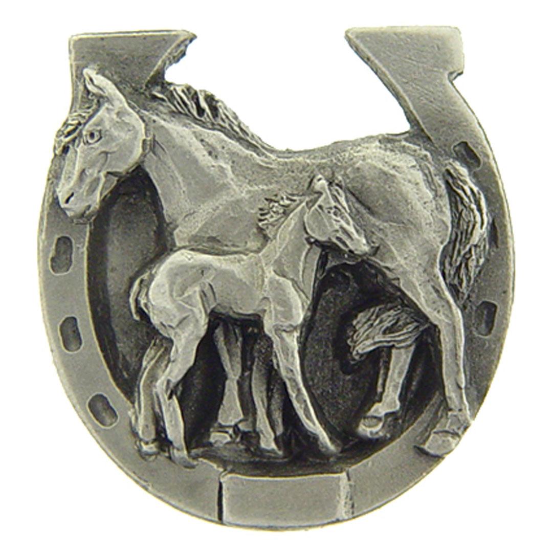 Horseshoe & Horse Pin 1
