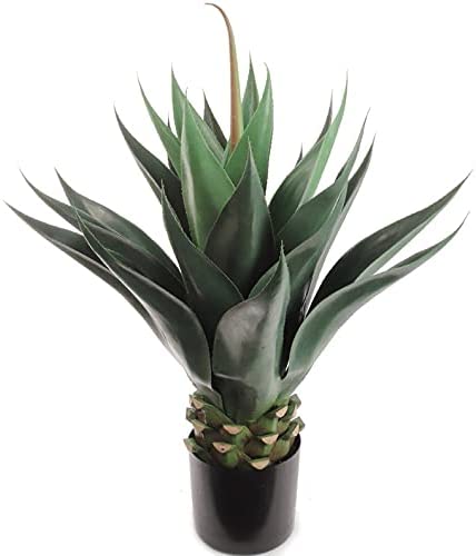Stunning 35.4" Artificial Agave Plant - Enhance Your Home Decor with Nature, Floral Home by Artificial Flowers