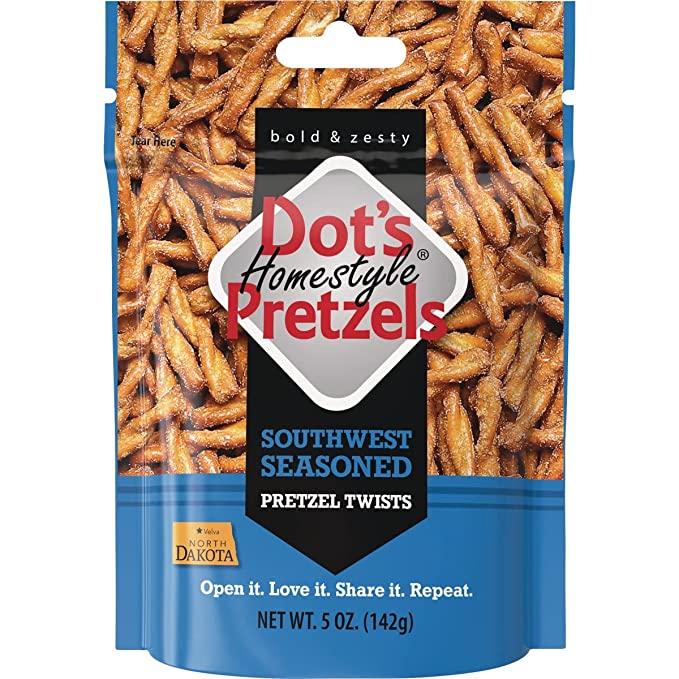 PRETZELS 5008 PRETZEL DOTS - 5 Oz - Case of 10