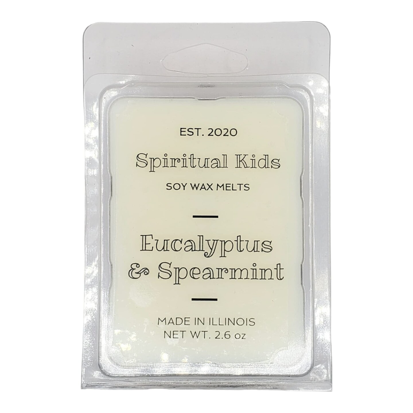 Eucalyptus & Spearmint Soy Wax Melts 2.6oz 6 cubes Hand Poured with Fragrant/Essential Oils! | Herbal Wax Melts