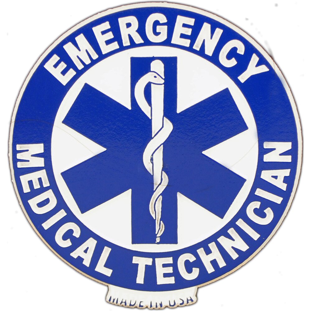 EMT Logo Flexible Magnet Car Fridge Locker Decal (2-5/8&#x22;)