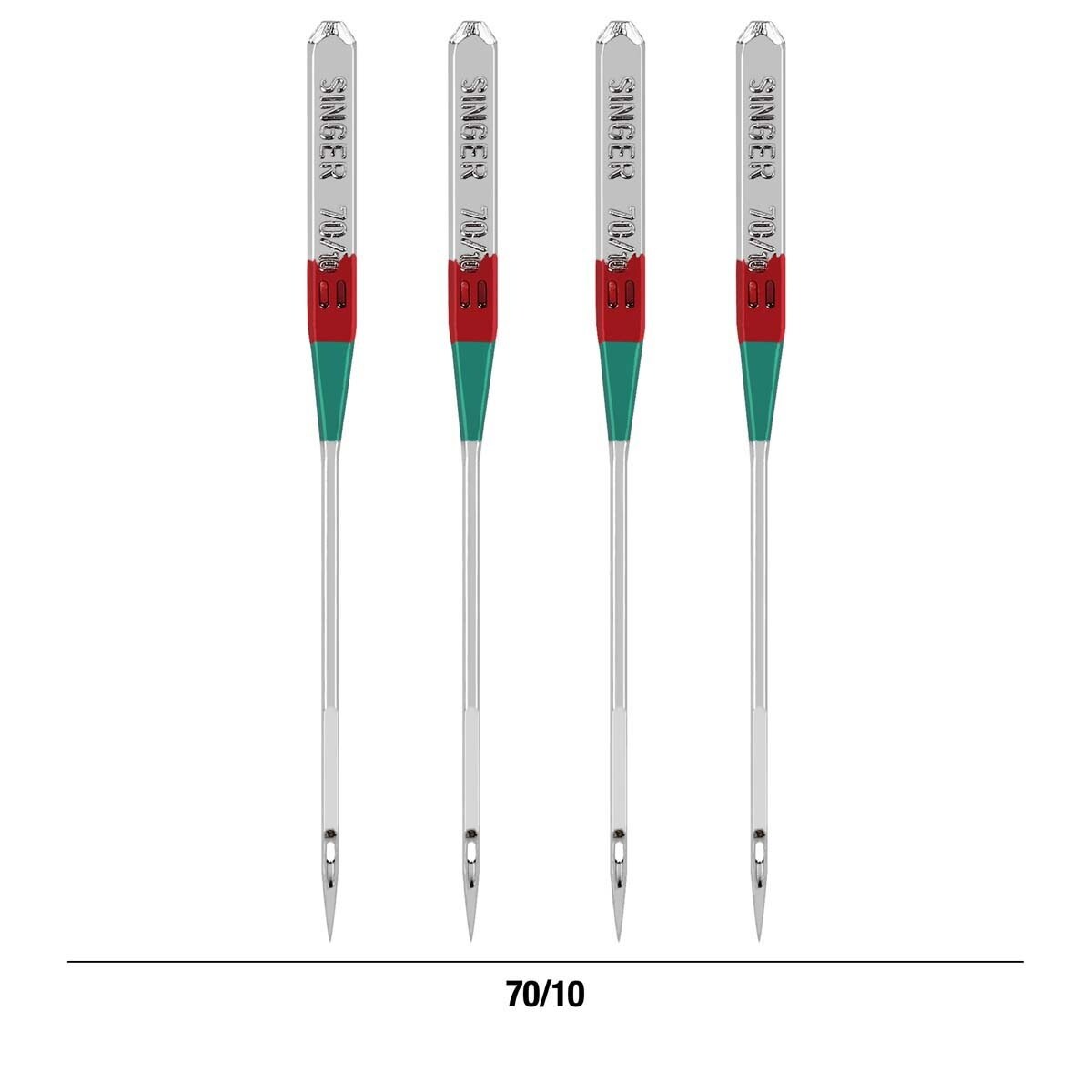 SINGER Universal Regular Point Machine Needles-Size 9/70 4/Pkg