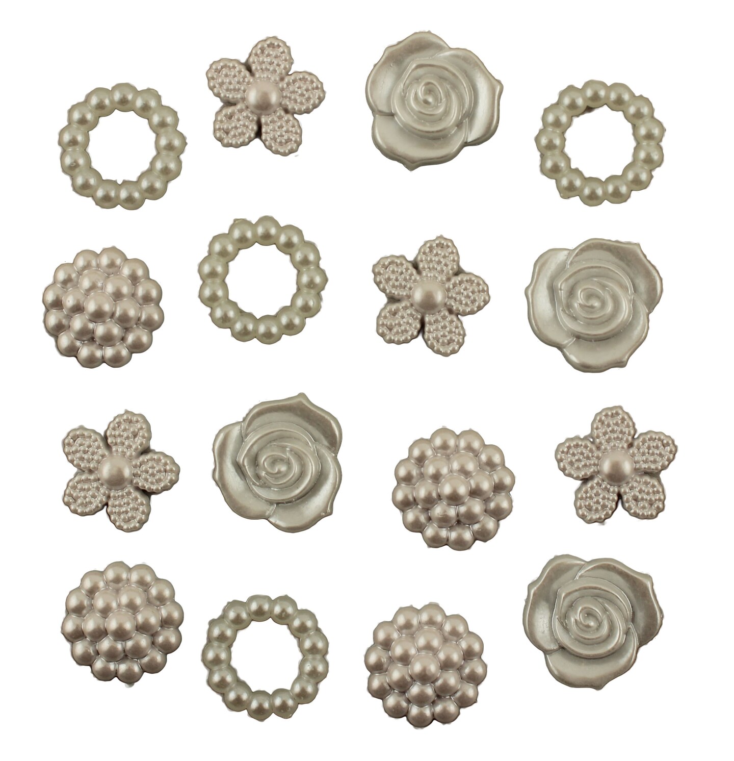 Buttons Galore and More Craft & Sewing Buttons - Something New - 48 Buttons