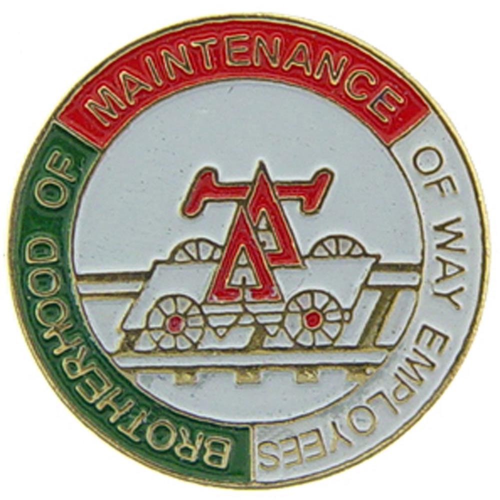 Brotherhood of Maintenance Railroad Pin 1&#x22;