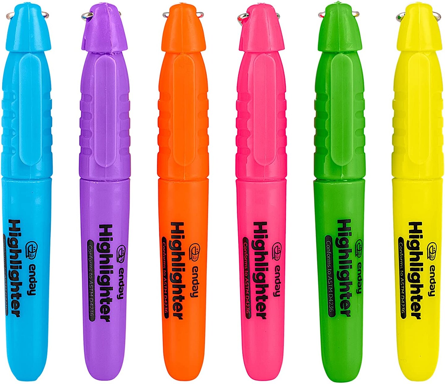 Enday Fluorescent Mini Highlighter