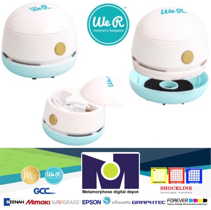 We R Memory Keepers TOOL - GLITTER MINI-VAC (2 PIECE) 661068 By American Crafts