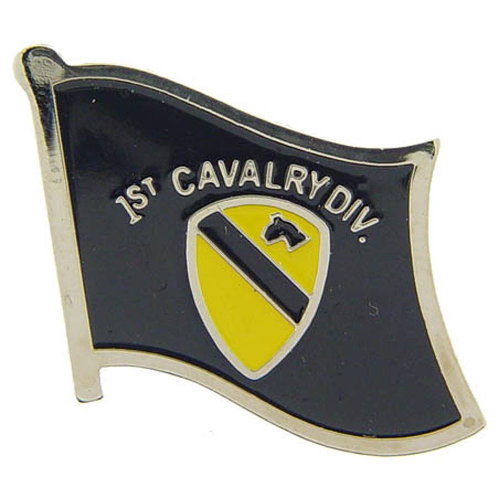 U.S. Army 1st Cavalry Division Flag Pin 1&#x22;