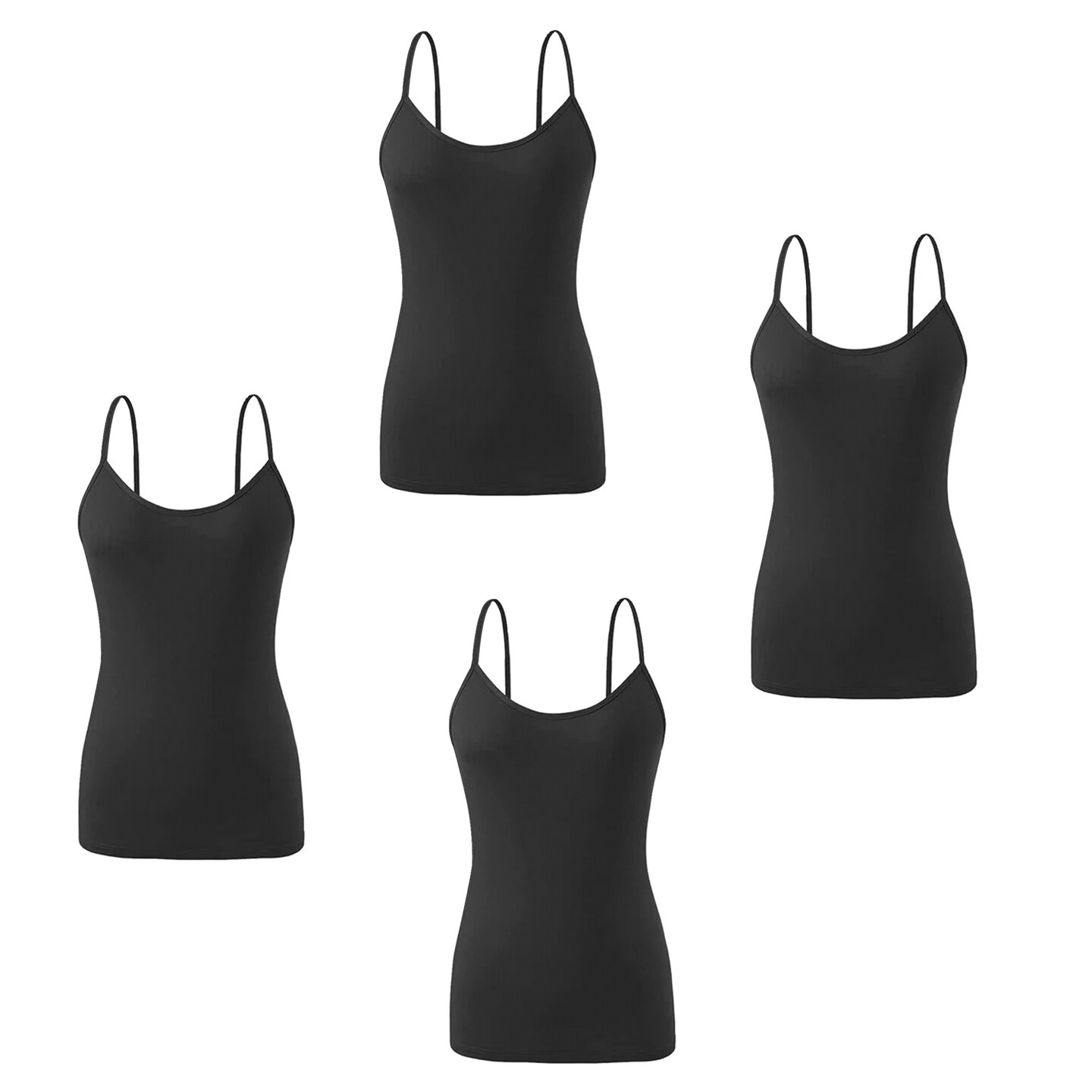 Women Tank Tops Colorful Ribbed Rib