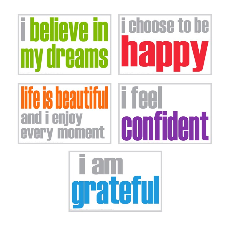 Confidence Postcards, Pack Of 15