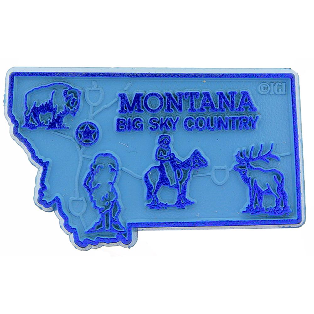 Montana Refrigerator Magnet 2&#x22;