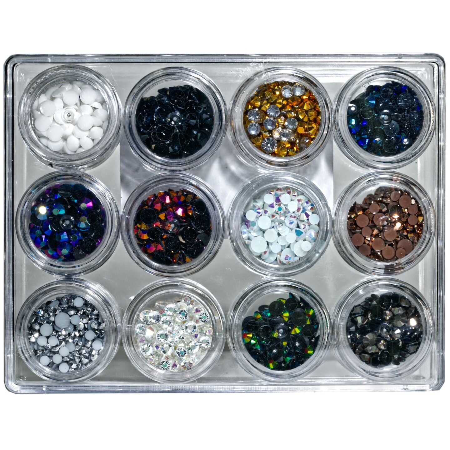 Buttons Galore and More Neutral Jewels for Crafts - 12 Colors