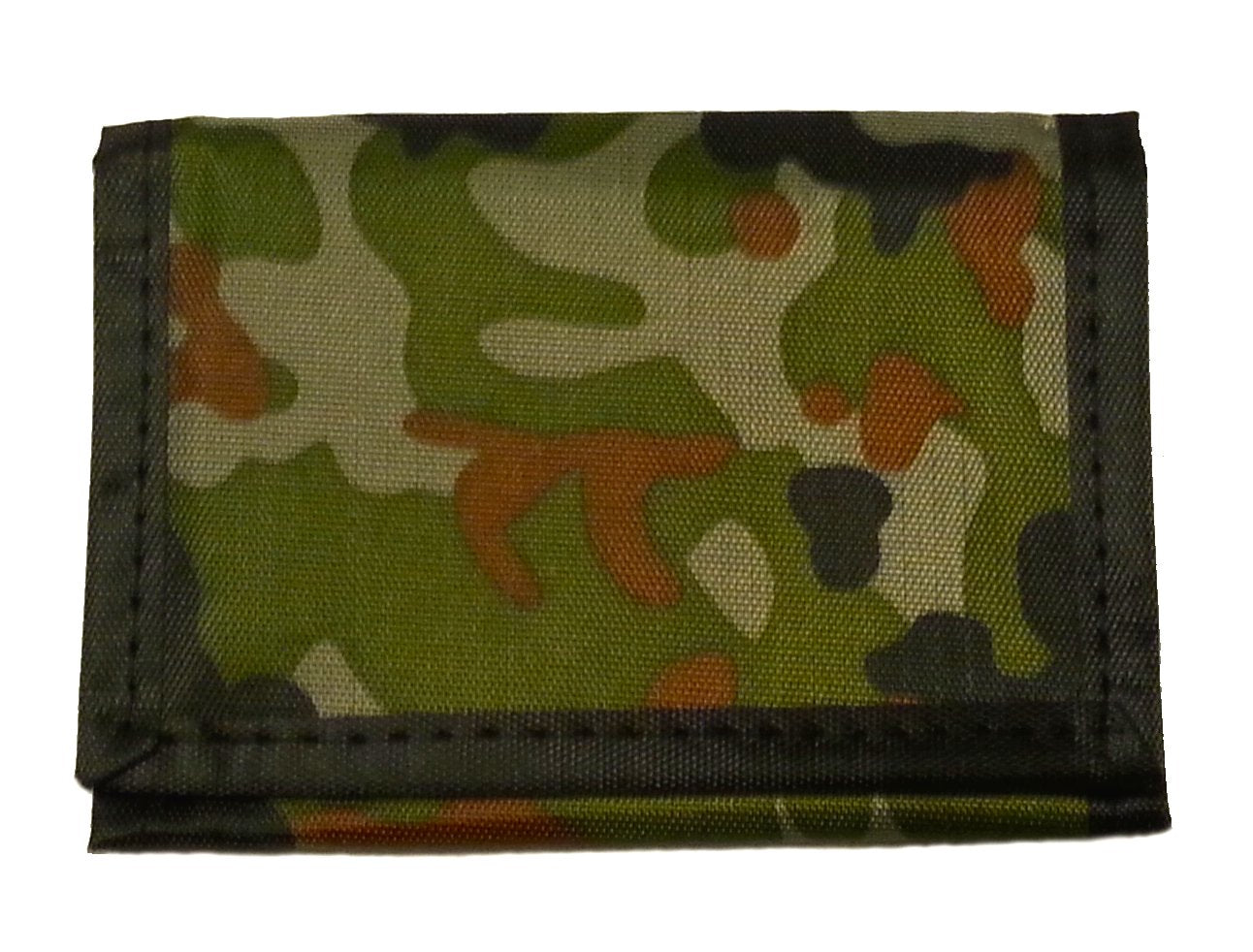 Fun Express Army Camouflage Wallet Nylon Velcro Trifold Kids Wallets for Boys Camo Hunting (1)