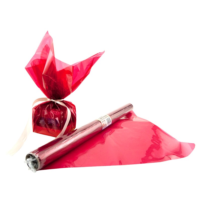 Cello-Wrap&#x2122; Roll, Red, 20&#x22; x 12-1/2&#x27;