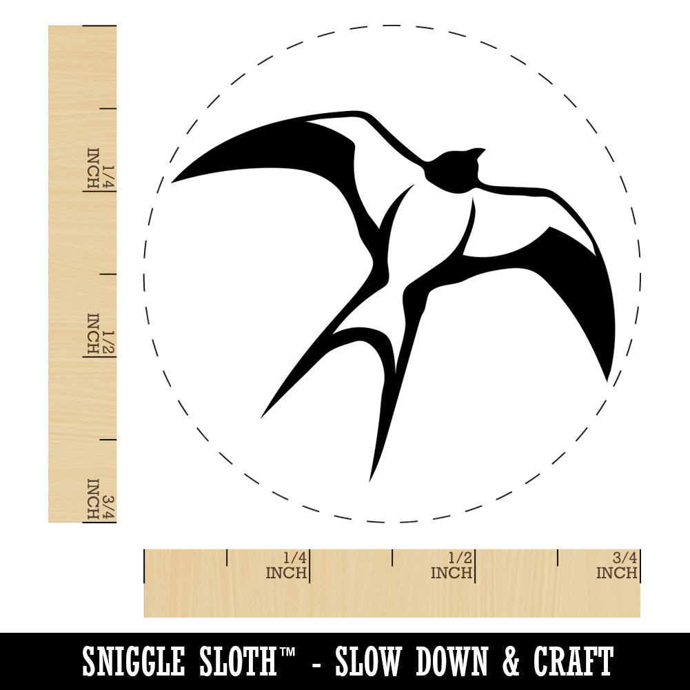 Barn Swallow Bird in Flight Self-Inking Rubber Stamp for Stamping Crafting  Planners | Michaels, image size:1001x1001