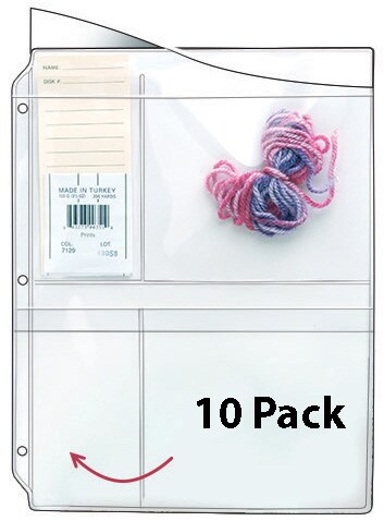 Yarn Swatch Binder Pages