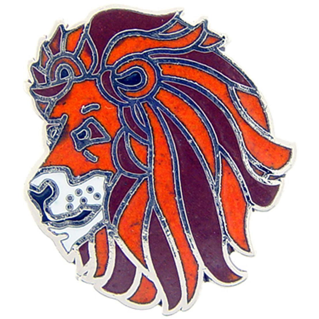 Lion Head Pin 1" Michaels