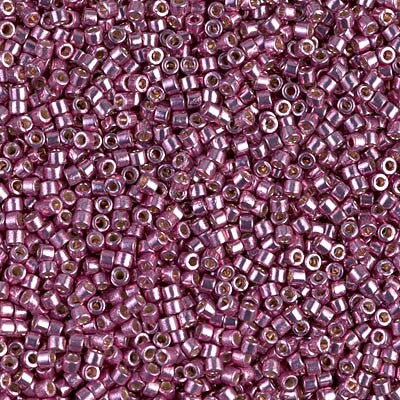 Miyuki Delica Bead 11/0, DB1848, Duracoat Galvanized Dusty Orchid, 5 grams
