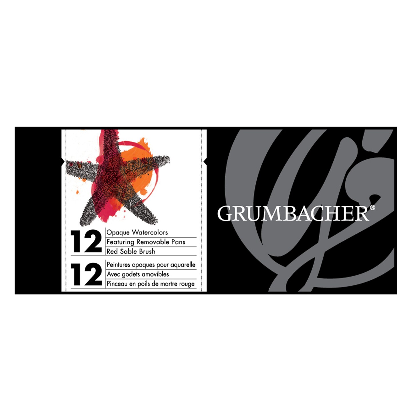 Grumbacher&#xAE; Opaque Watercolors, 12 Pans