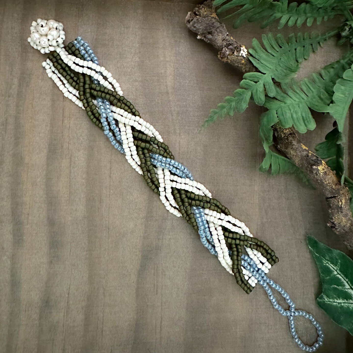 Seed Beaded Braided Bracelet with Danielle Wickes Free Online