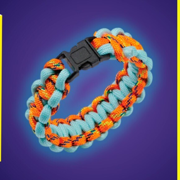 Creativity for Kids Glow-in-the-Dark Paracord Wristbands