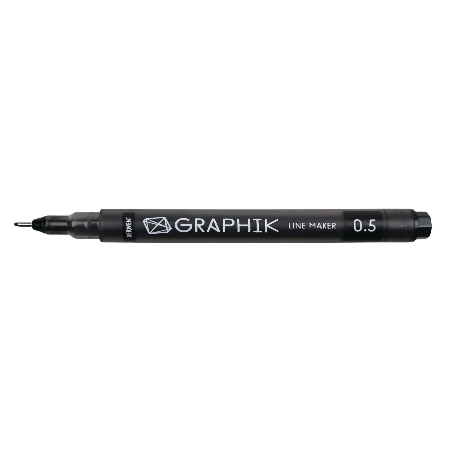 Derwent Graphik Line Maker Pen, .5mm, Black