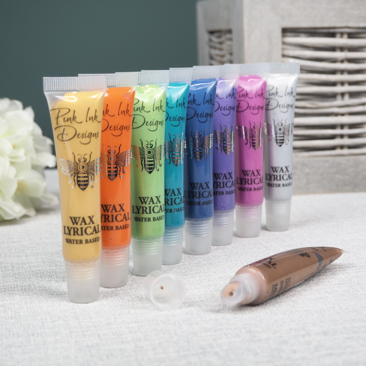 Pink Ink Designs Pink Ink Wax Lyrical 18ml - Blaze Orange