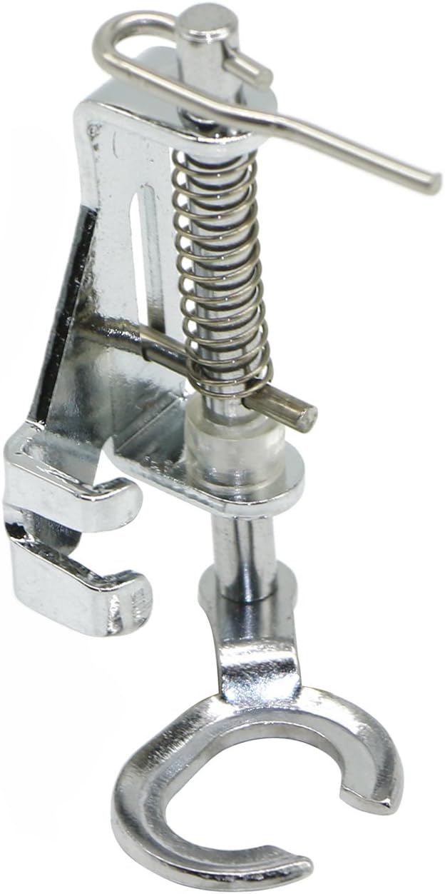 3pcs Large Metal Darning/Free Motion Sewing Machine Presser Foot for All Low Shank Brother Singer Babylock Janome and More Sewing Machines - Include Close Toe, Open Toe and Quilting Foot