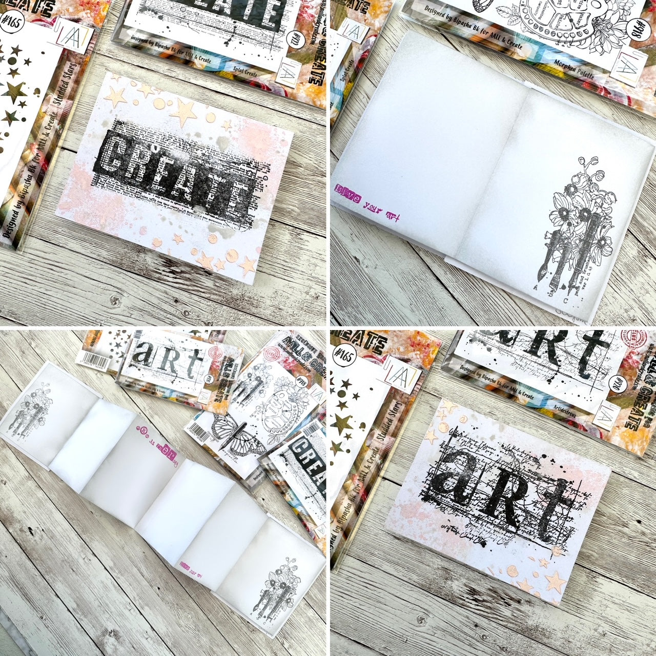 AALL and Create  Stamp Set - 922 - Splat Create