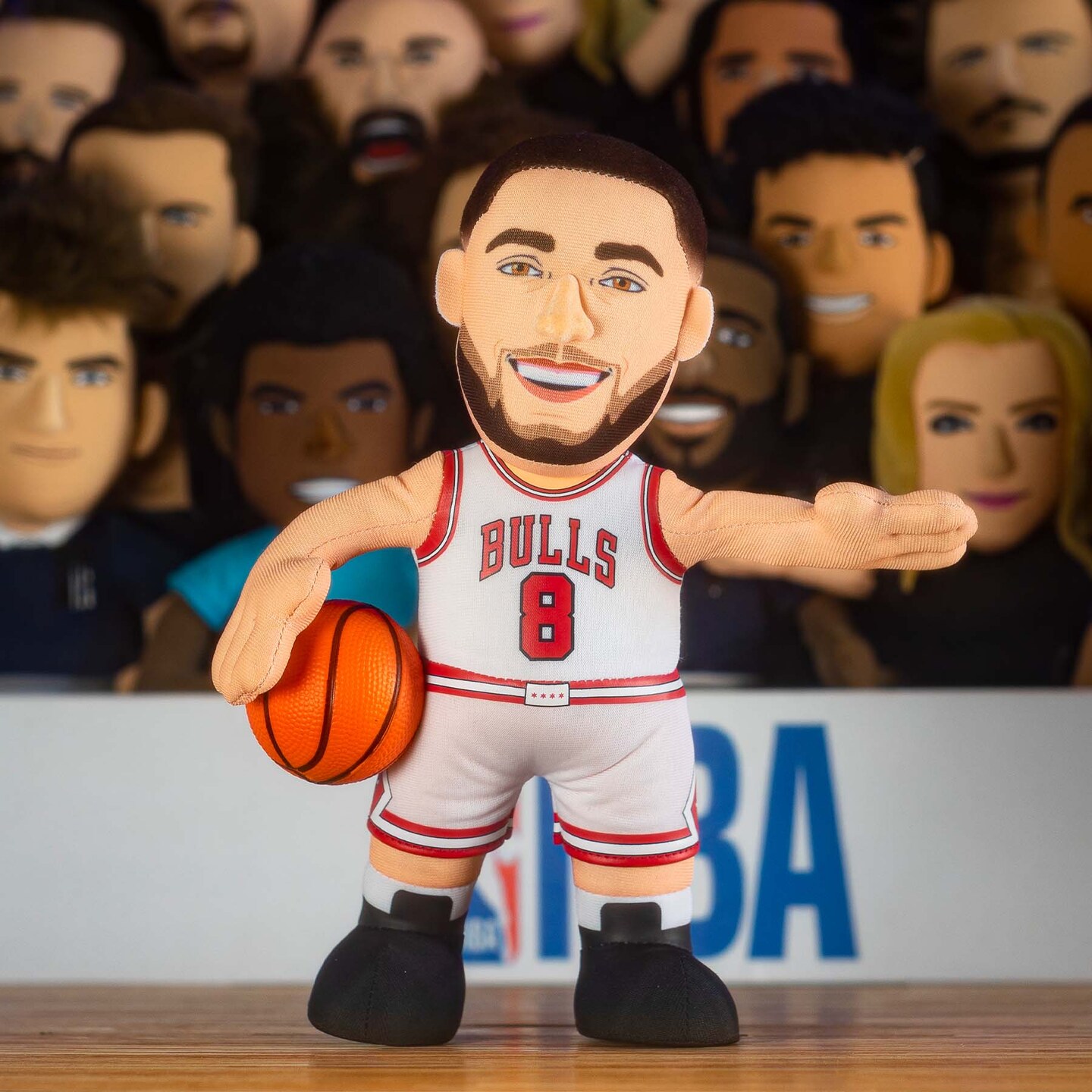 Bleacher Creatures Chicago Bulls Zach LaVine 10&#x22; Plush Figure