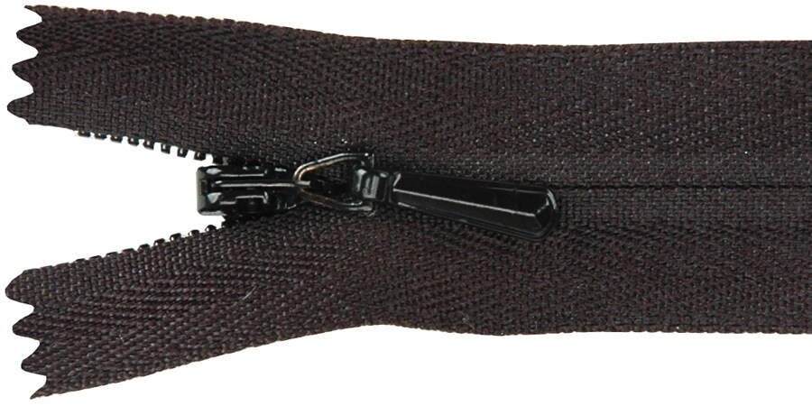 YKK Unique Invisible Zipper 22&#x22;-Black