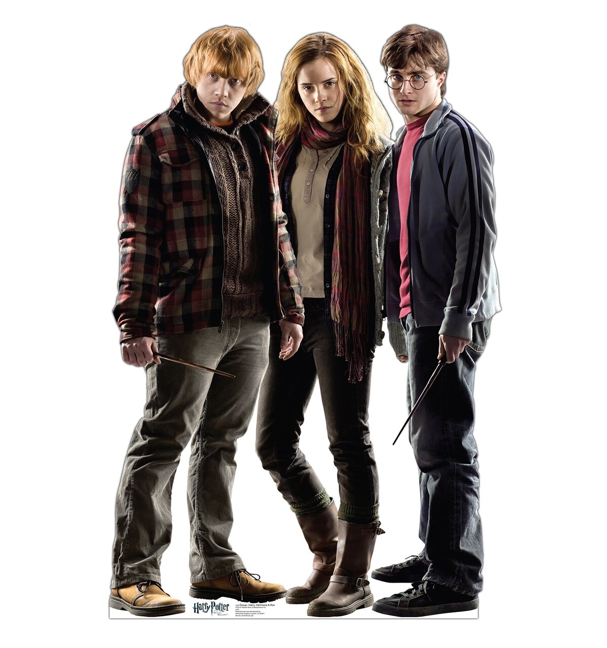Harry potter 3d hermione et ron stickers