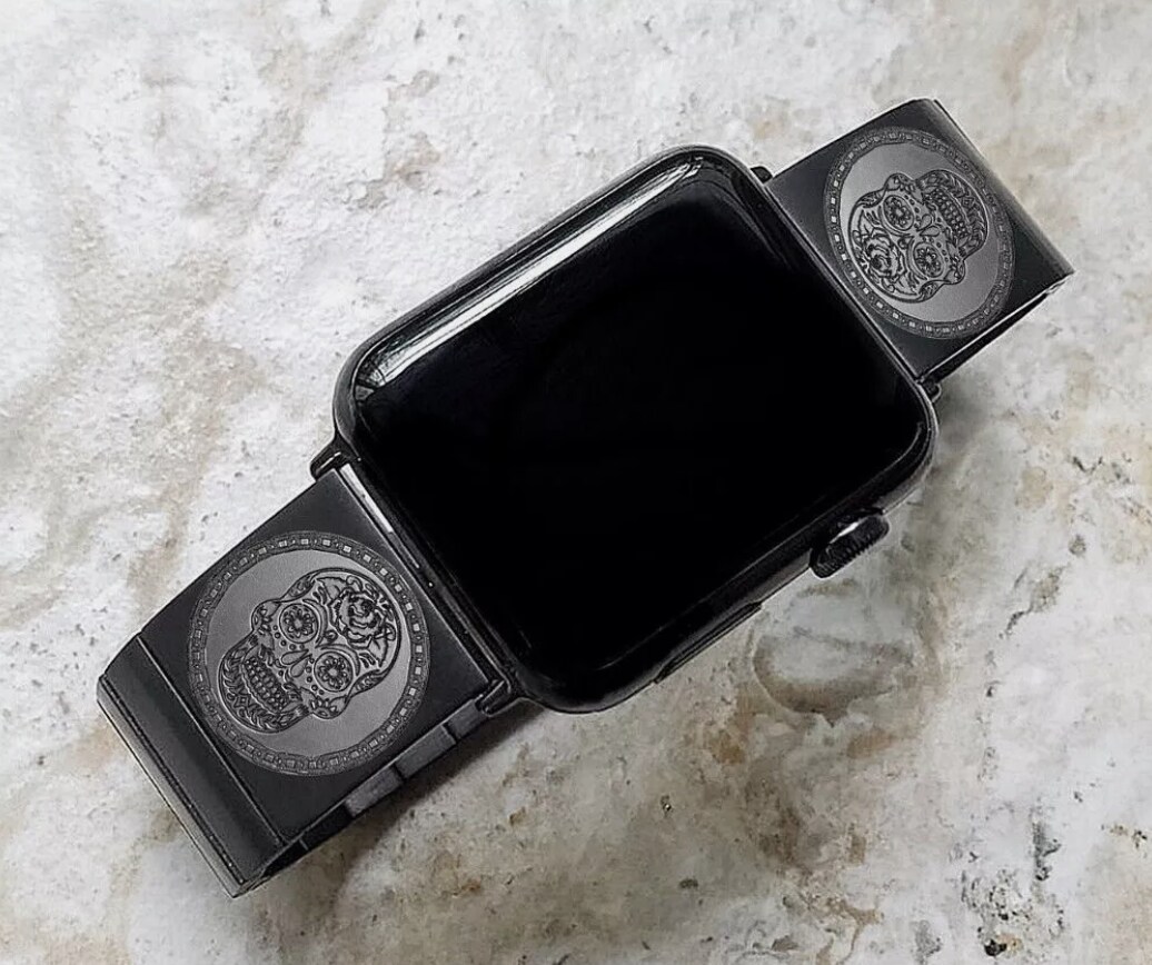 Skull apple watch band hotsell