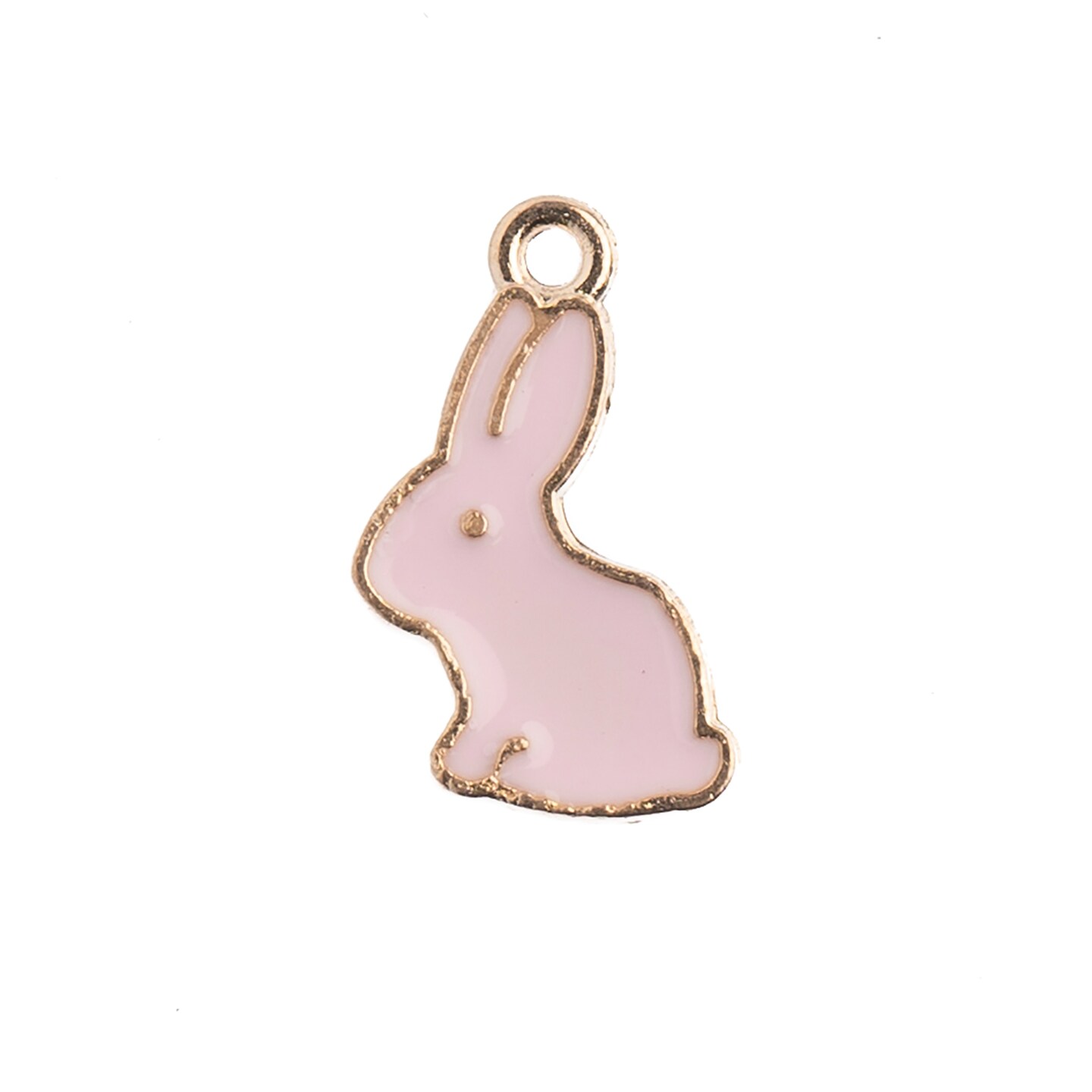 John Bead Sweet &#x26; Petite Bunny Rabbit Charms, 10pcs