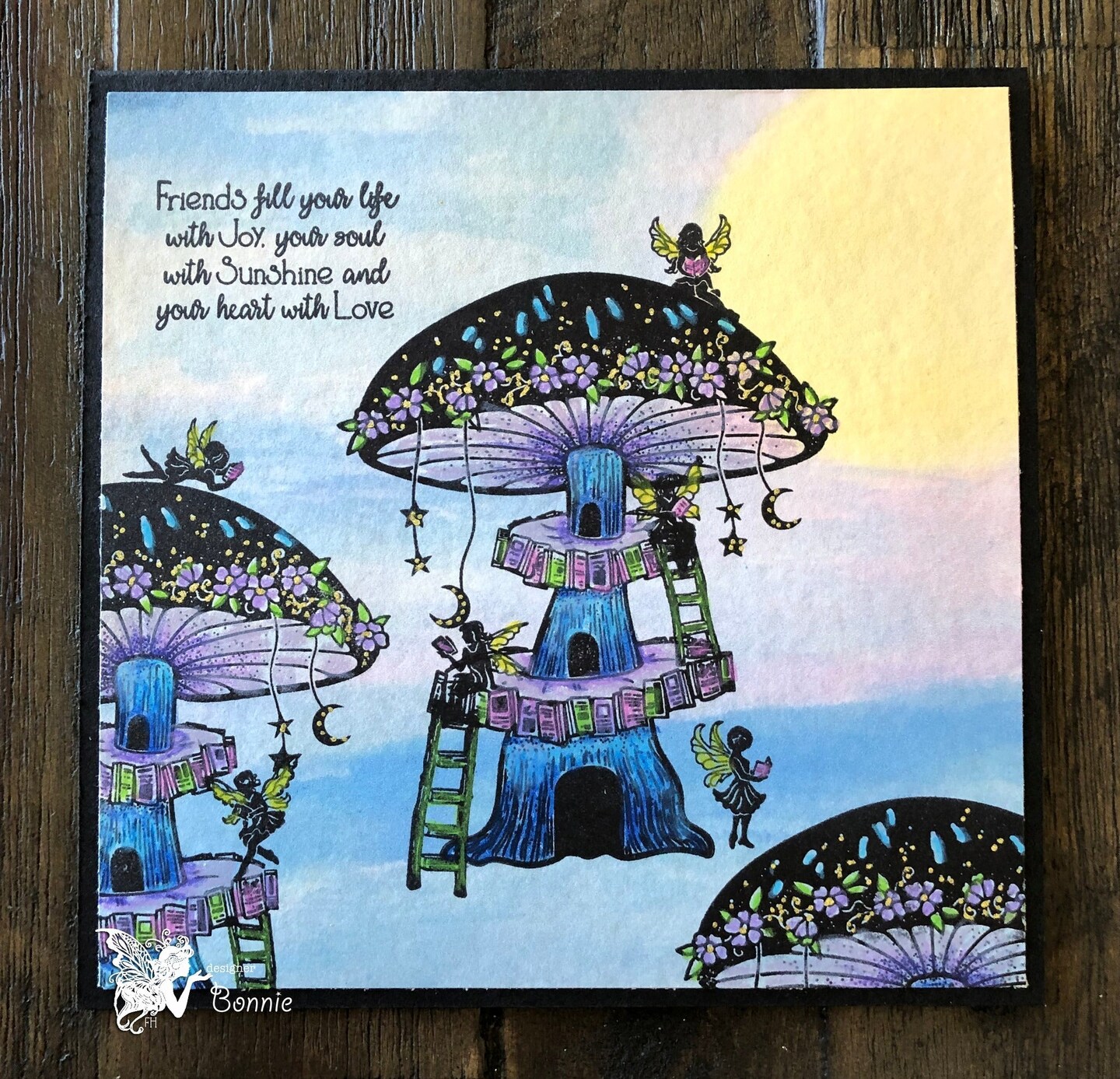 Fairy Hugs  - Stamps - Mystic Bookstore