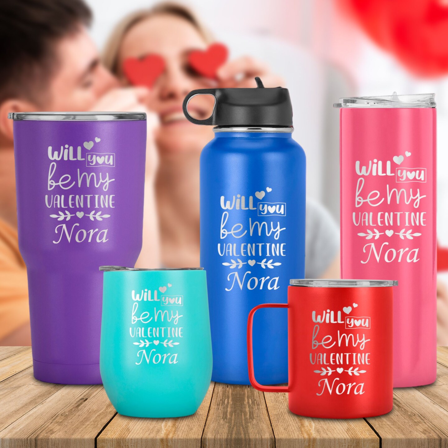 Be Mine Valentine Tumbler