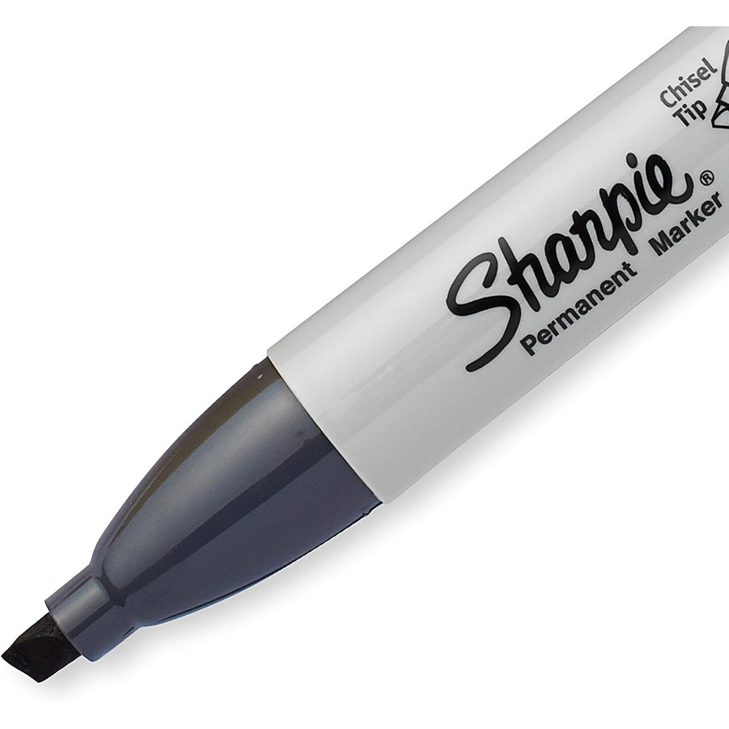 Sharpie Permanent Marker, Chisel Tip, Slate Gray, 1-Count