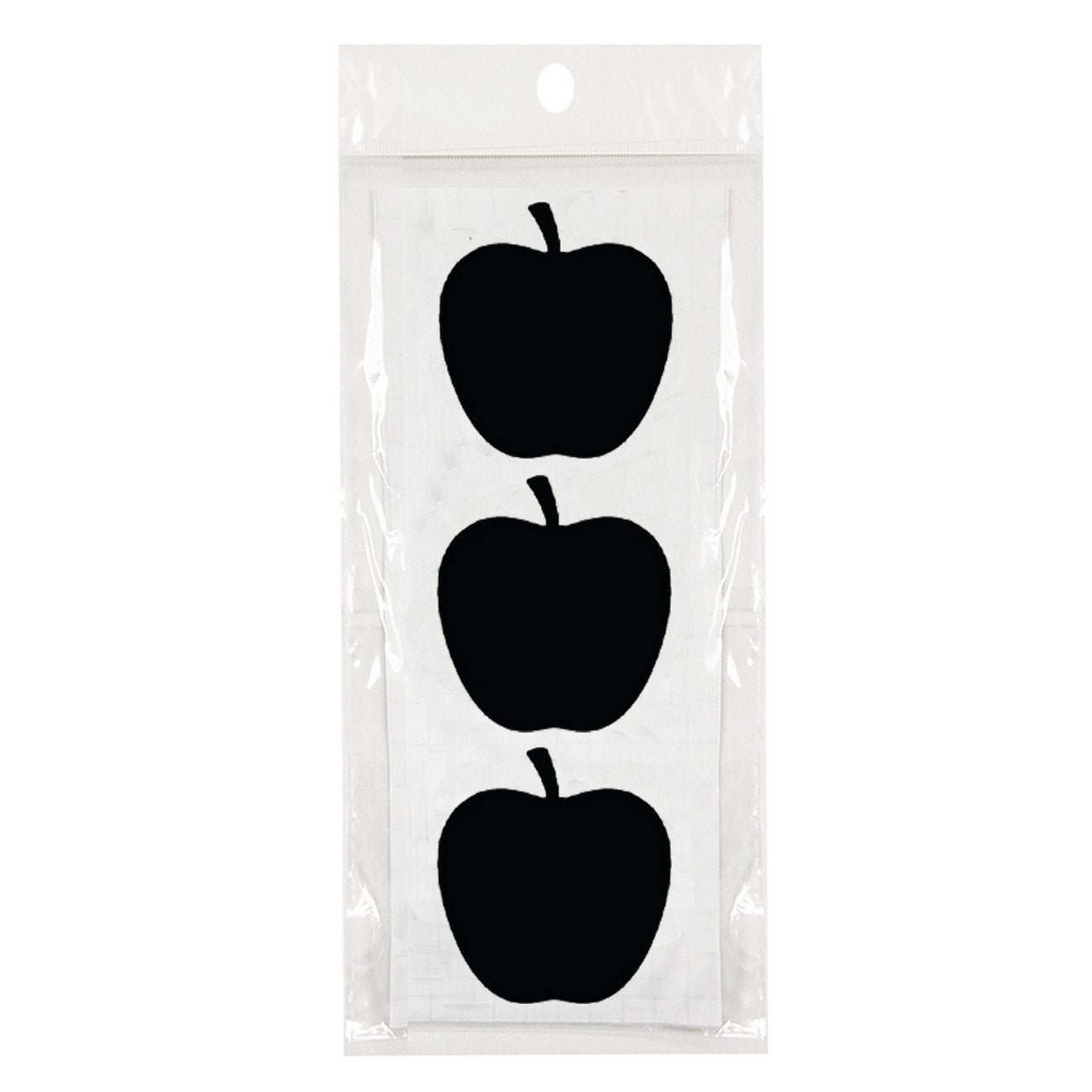Wrapables Set of 30 Chalkboard Labels / Chalkboard Stickers, 2.2" x 2" Apple