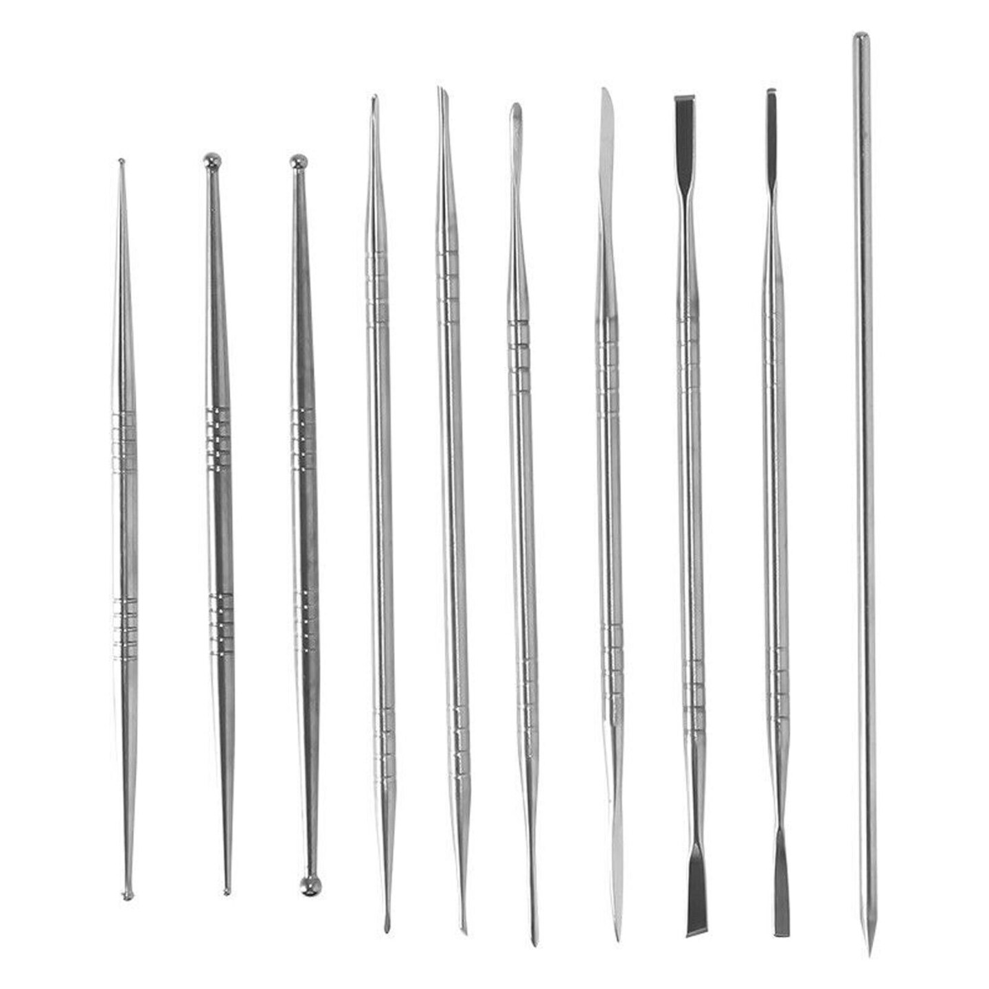 Kitcheniva Stainless Steel Clay Sculpting Set Wax Carving Tool 10 Pcs