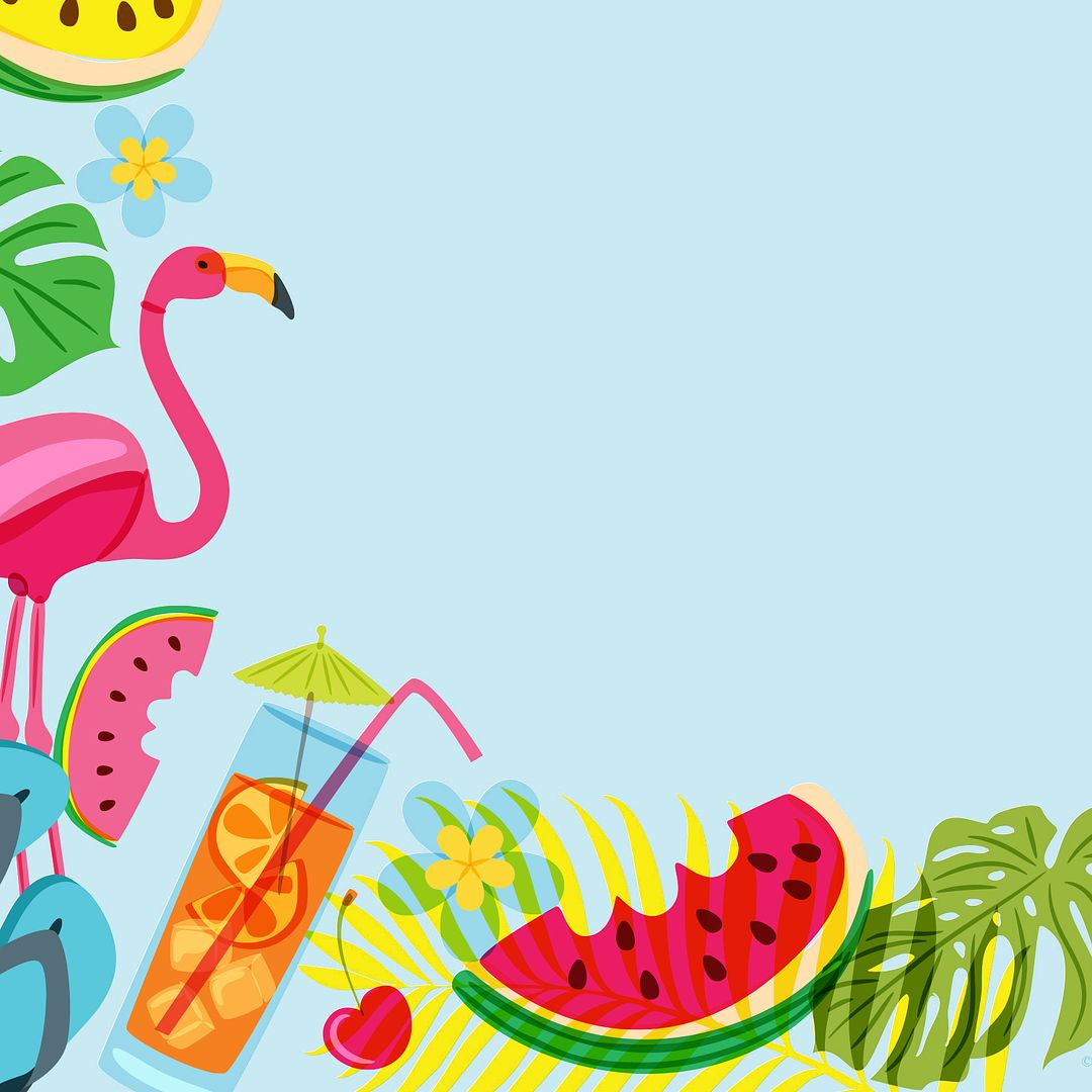 Great Papers! Tropical Vibes Stationery Letterhead, Invitations and Announcements, Printer Friendly, 8.5"x11", 80 Pack