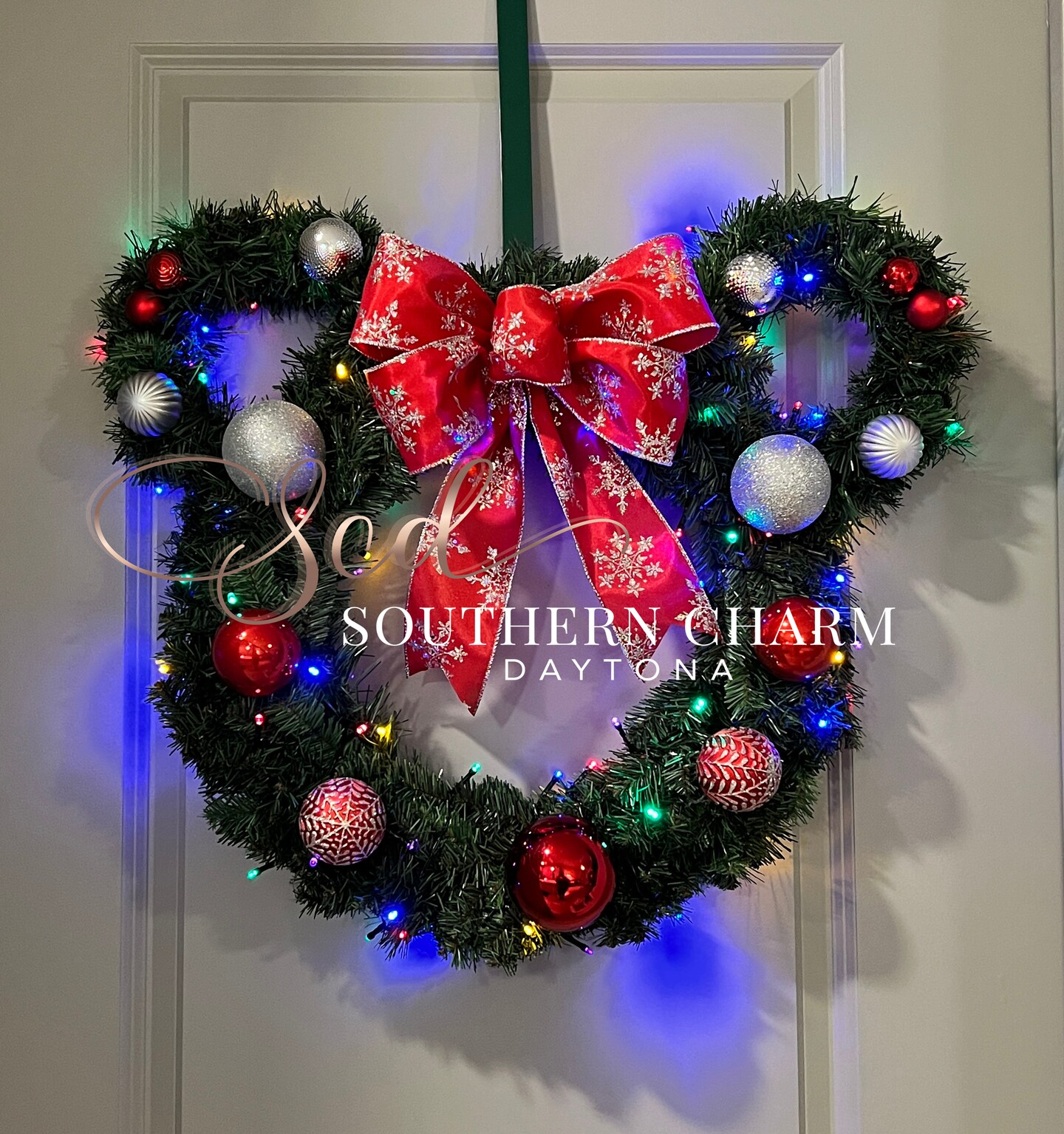 Disney wreath 2024