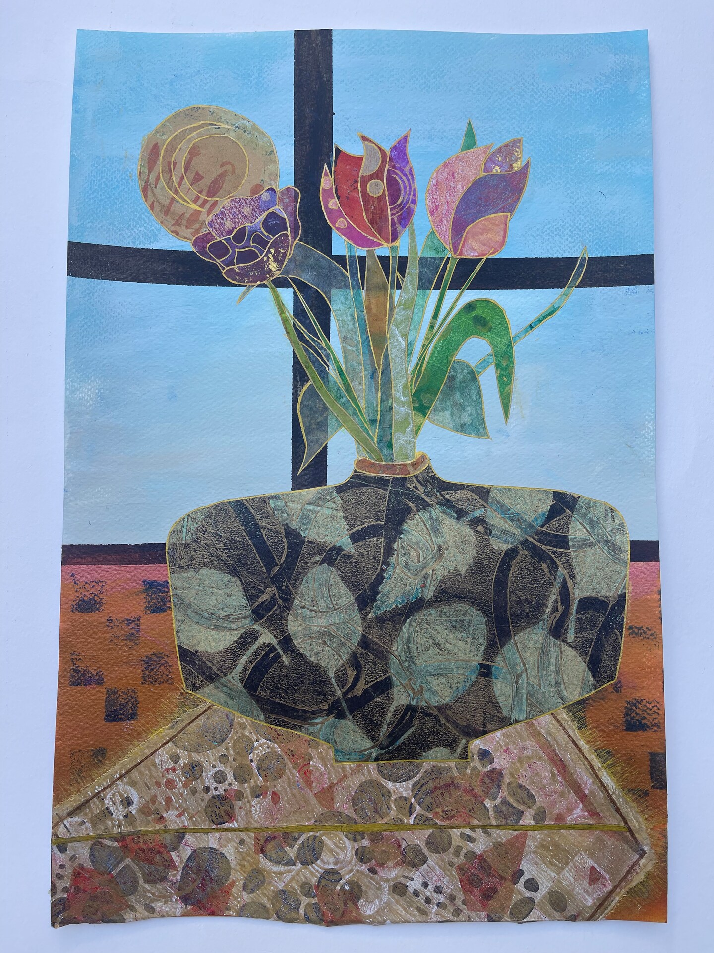 New Day” Mixed Media Collage Art | MakerPlace by Michaels