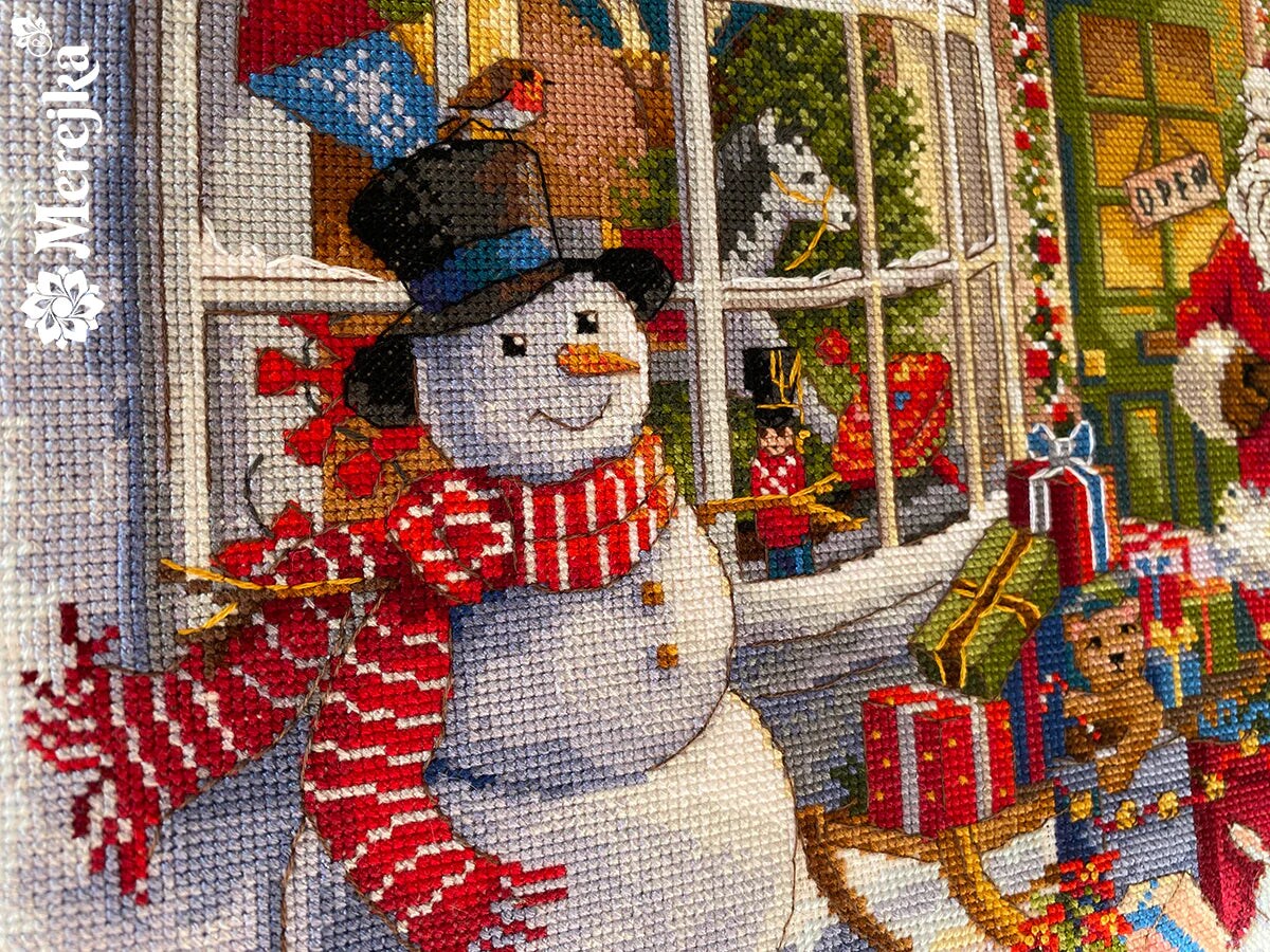 CROSS STITCH EMBROIDERY KIT - THE TOY STORE