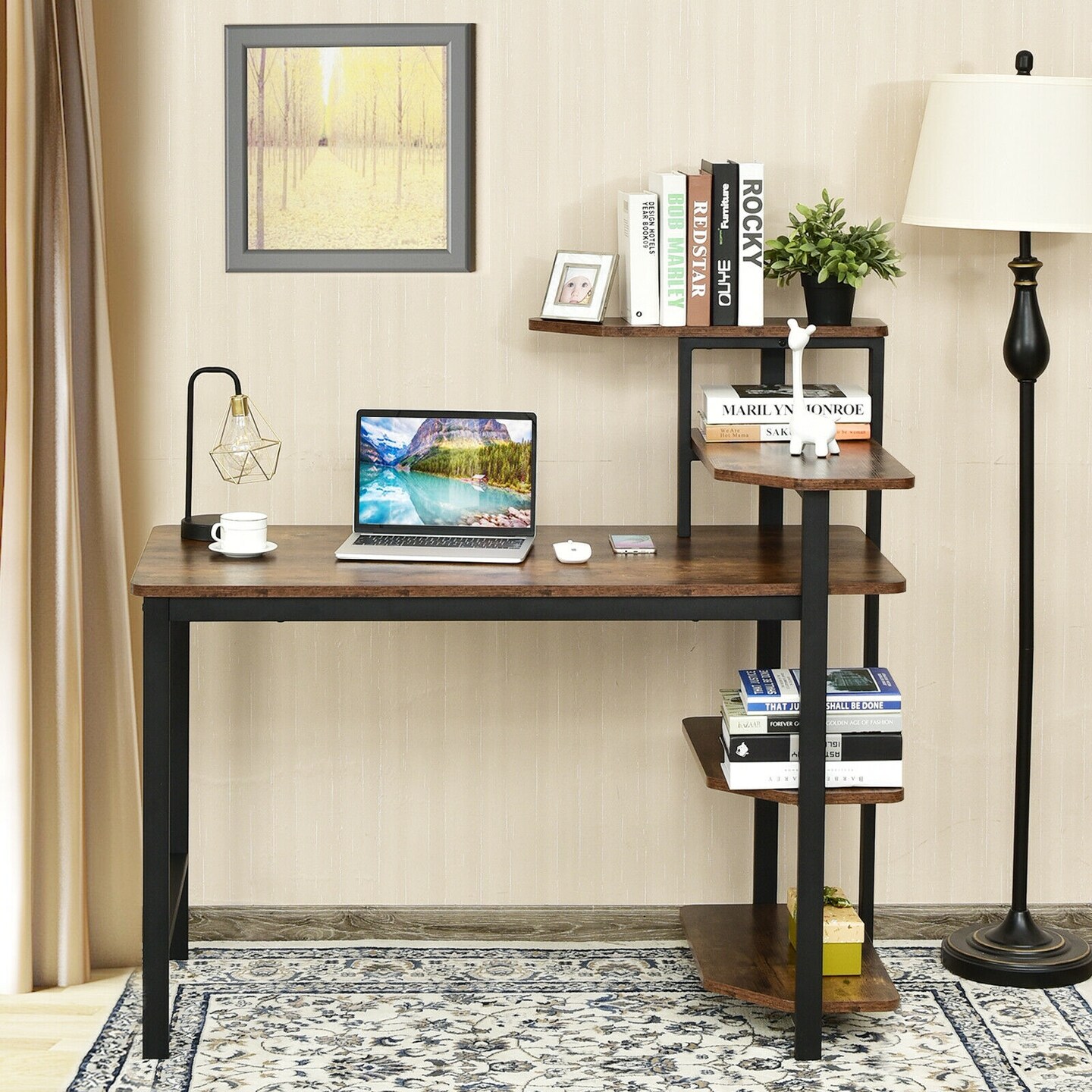 Bobs furniture home on sale office desk